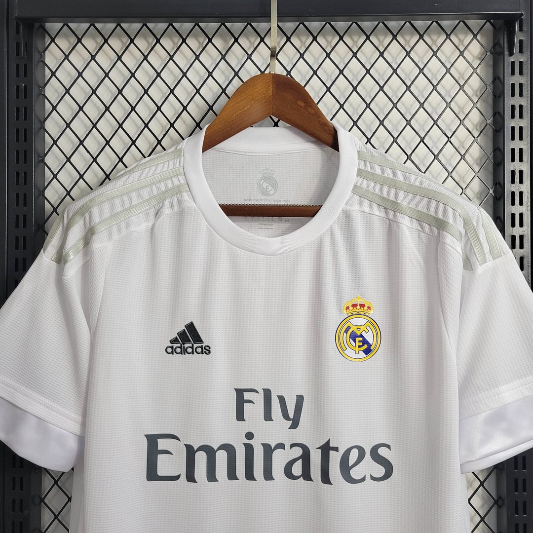 2015/2016 Real Madrid Retro Home Football Shirt