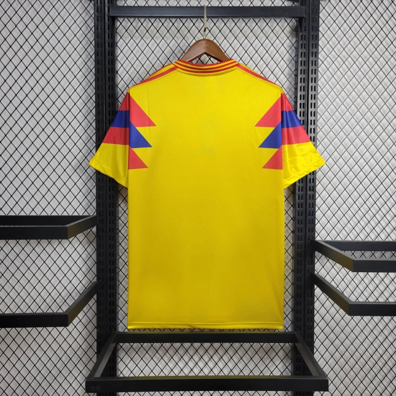 1990 Retro Colombia Away Football Shirt( Fans Edition )