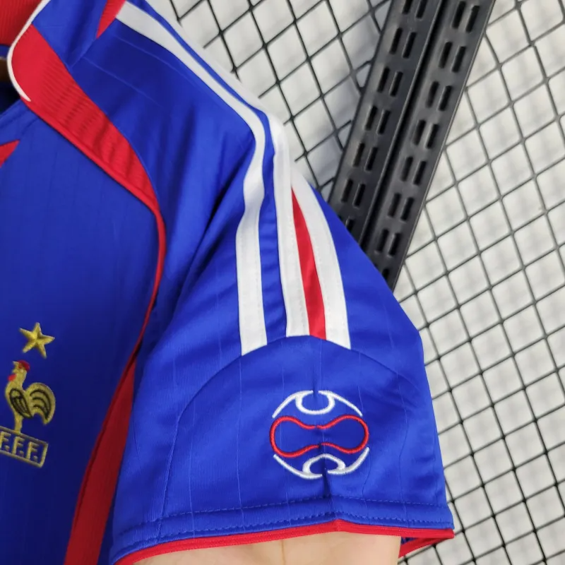 2006 Retro France Home Football Shirt
