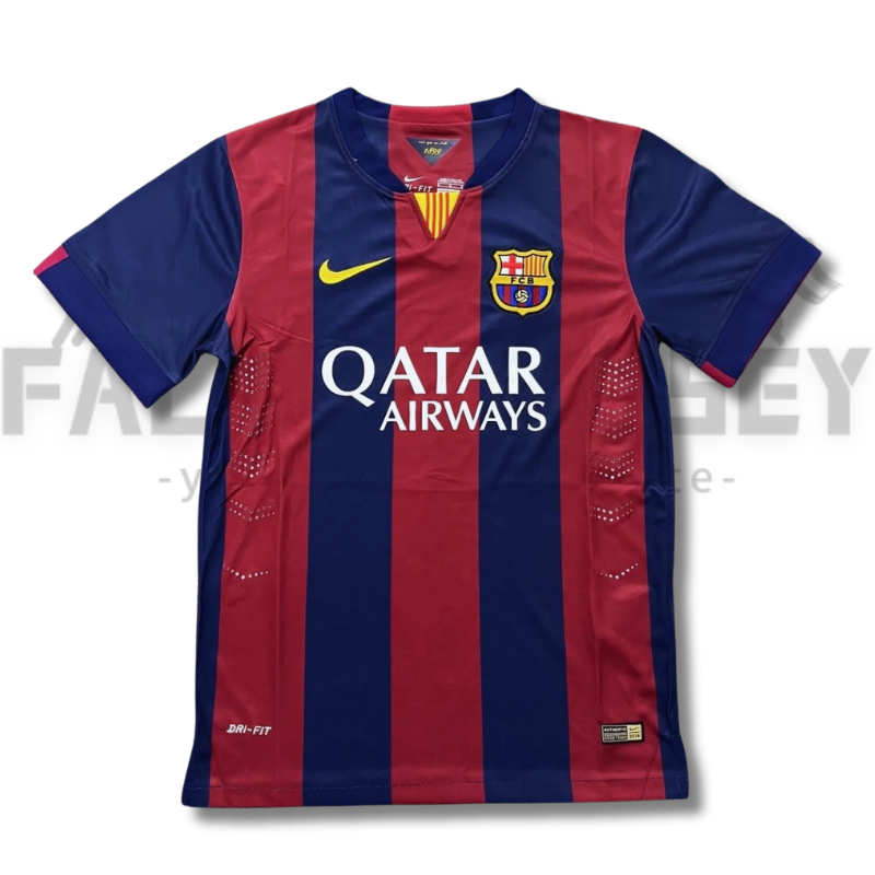 2014/2015 Retro Barcelona Home Football Shirt(Fans version)