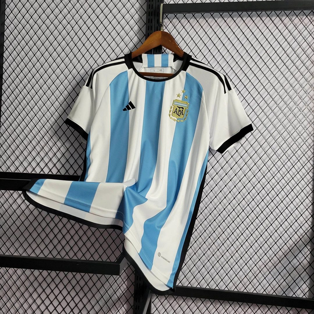 2022 Argentina Home Football Shirt