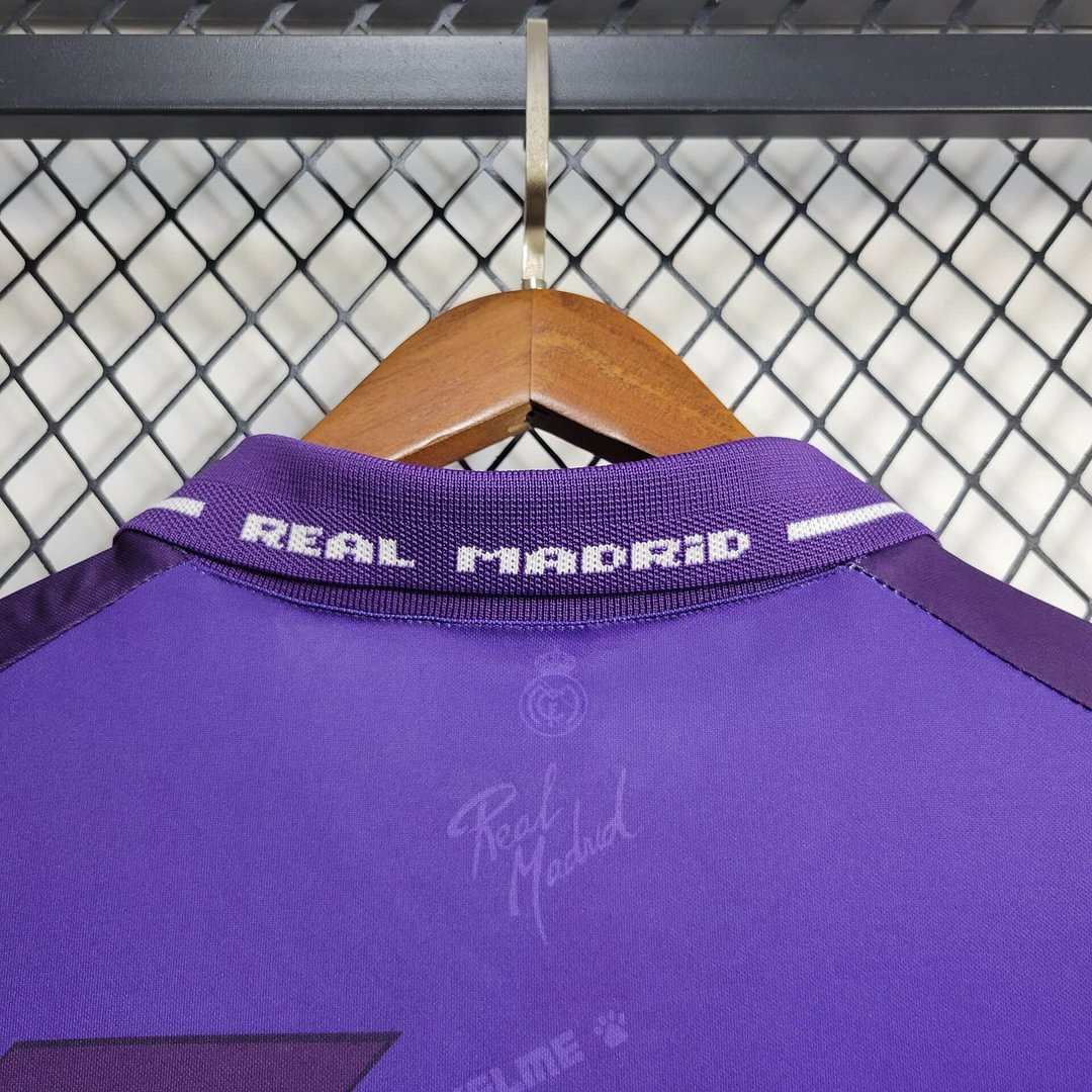 1994/1996 Real Madrid Retro Purple Away Football Shirt