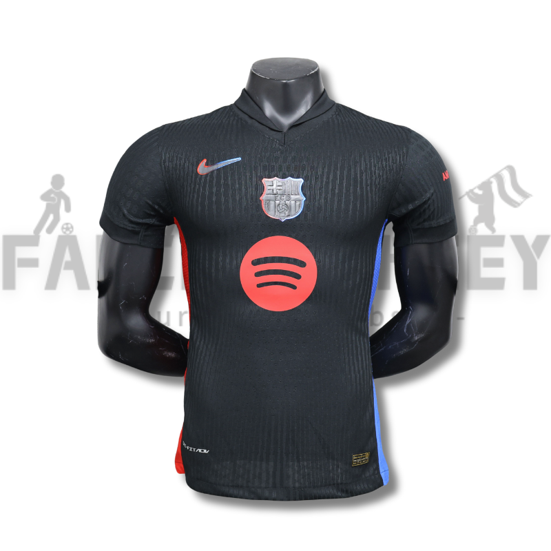24/25 Barcelona Away Black Football Jersey( Player Edition )