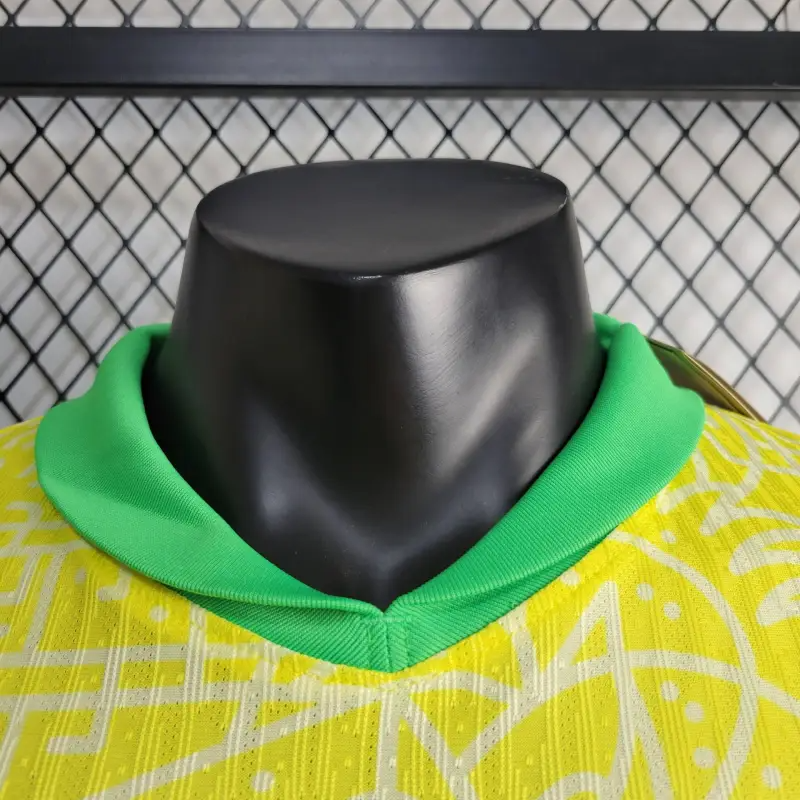 2024 Brazil Long Sleeve Home Football Shirt( Player Version)