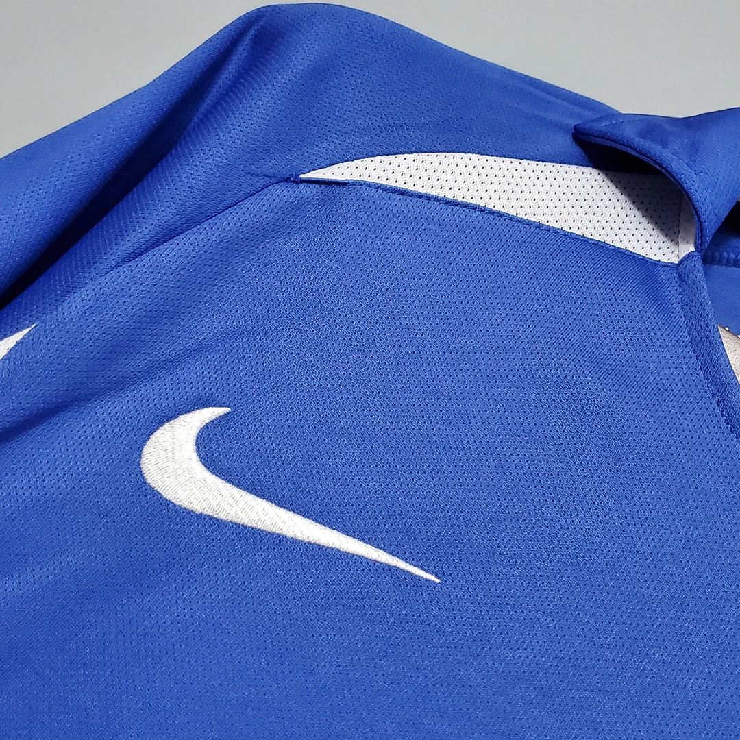 2002 Retro Brazil Away Football Shirt