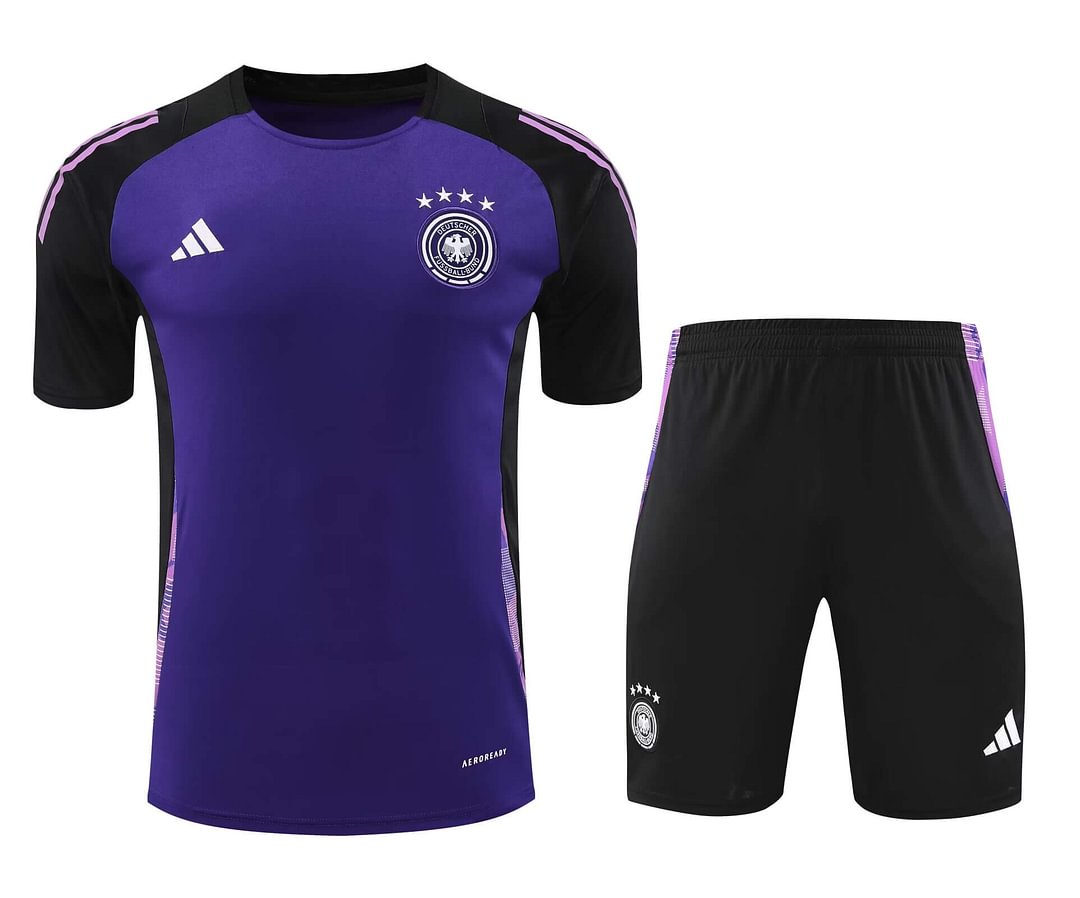 2024/2025 Germany Training Wear Purple Suit Shirt