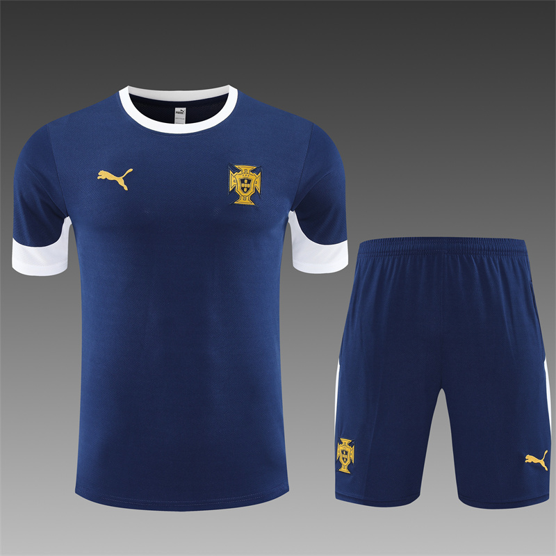 2025/2026 Portugal Royal Blue Training Suit Football Shirt