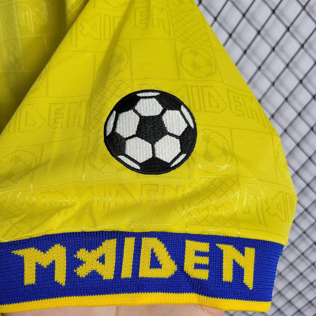 2008 Retro West Ham United Yellow Football Shirt( Fans Edition )