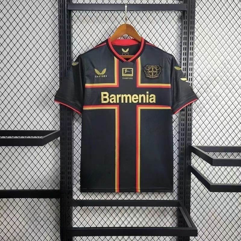 2024/2025 Leverkusen Limited Edition Black Football Shirt（Fan version）