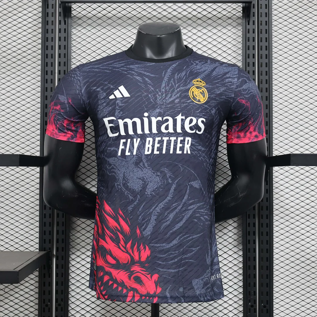 2024/2025 Real Madrid Red Dragon Special Edition Football Shirt For Player Version