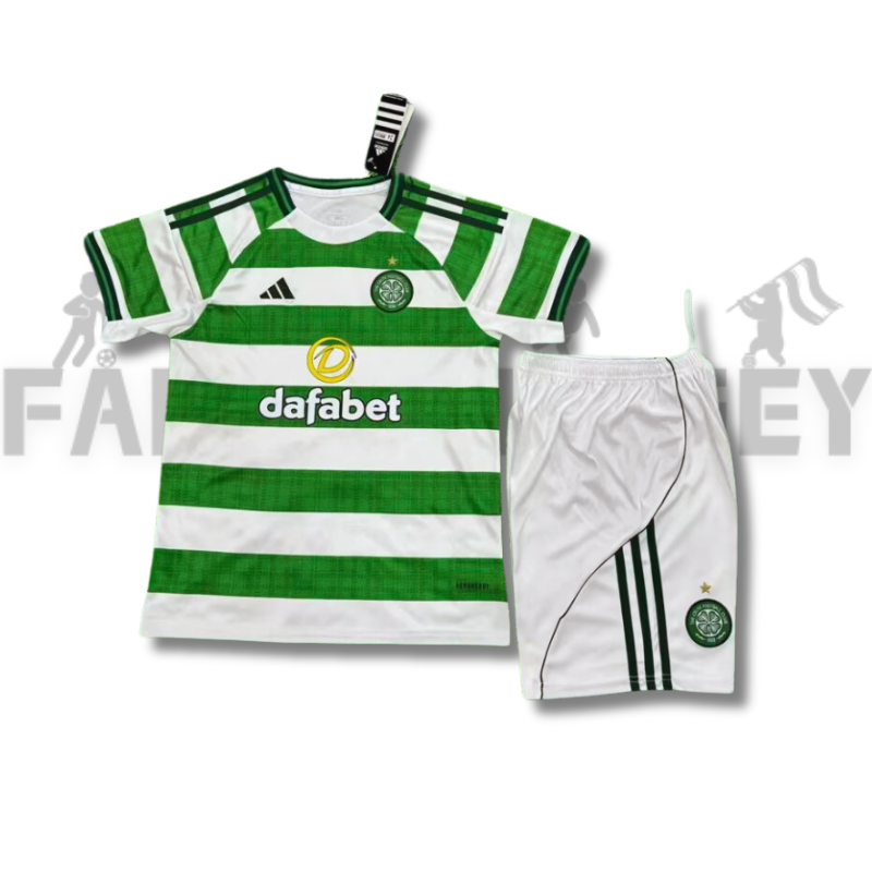 2025/2026 Celtic Home Football Shirt (For Kids )