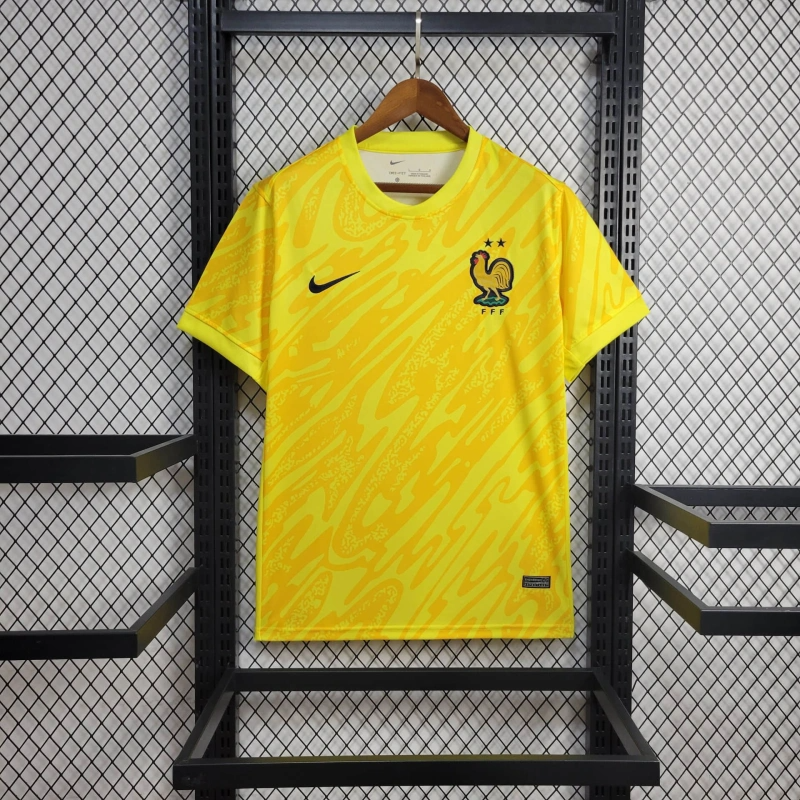 2024 France Goalkeeper Football Shirt