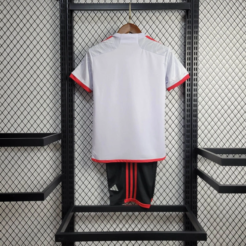 2024/2025 Flamengo White Away Football Shirt (For Kids)