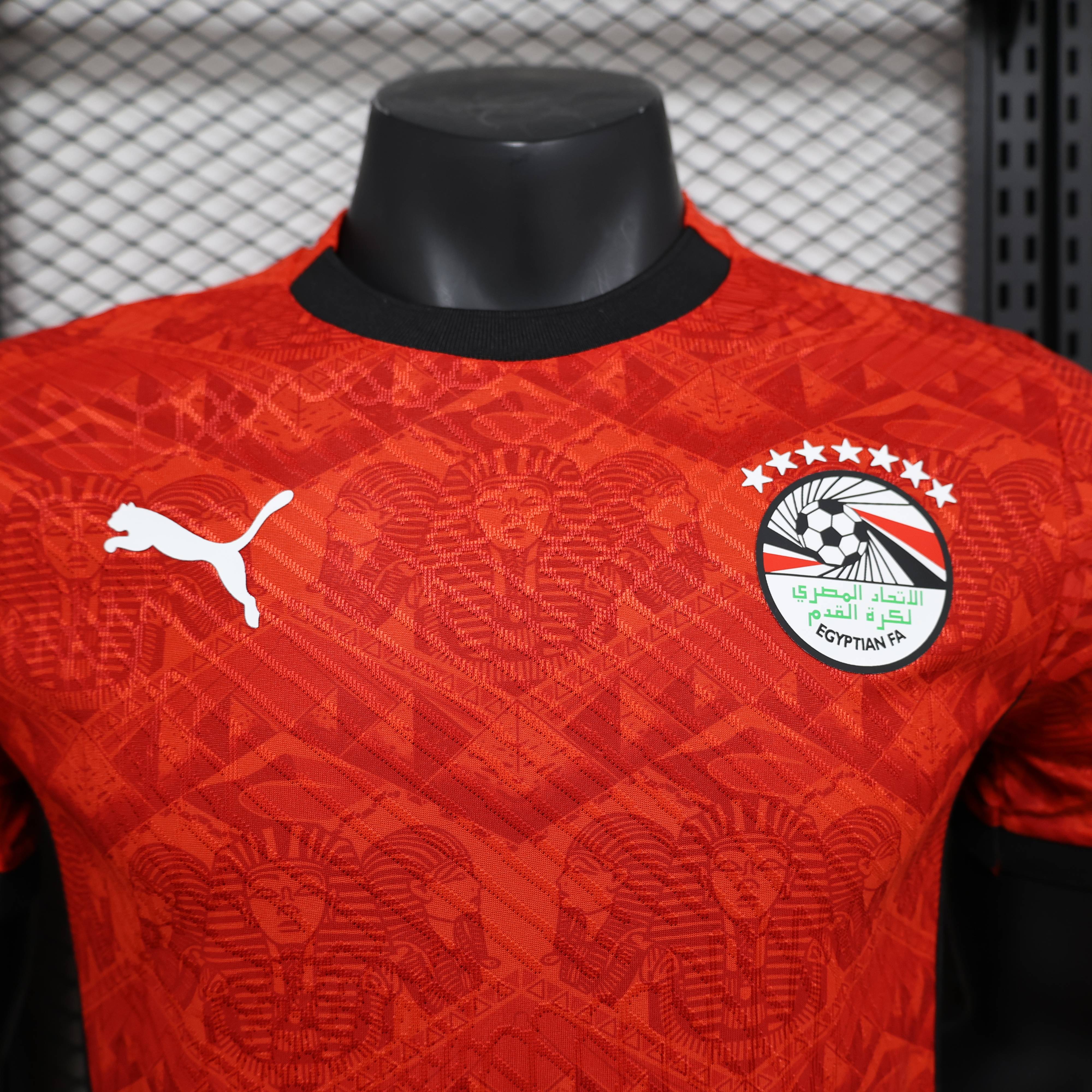 2024/2025 Egypt Home Red Football Jersey( Player Edition )