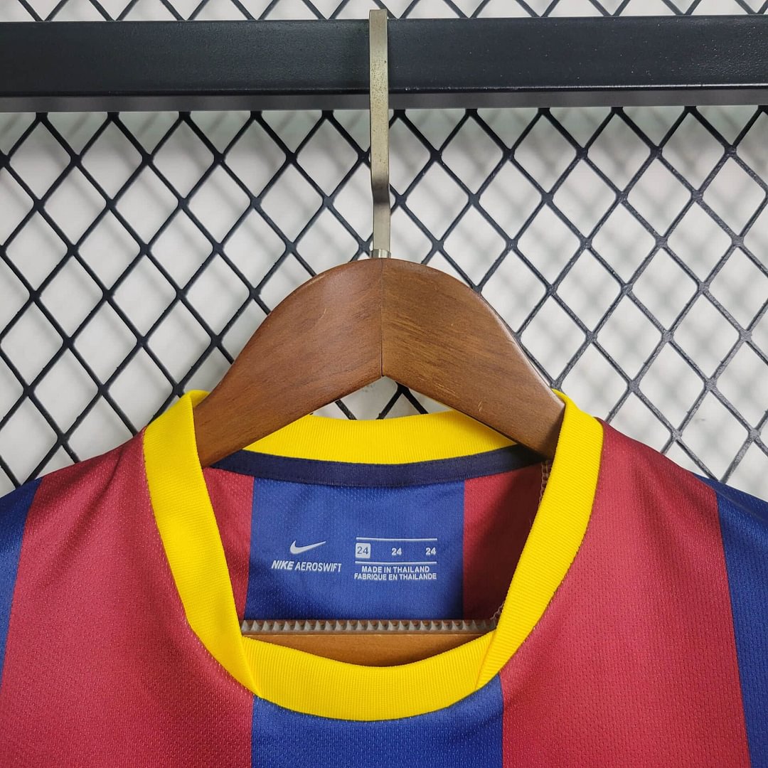 2010/2011 Retro Barcelona Home Football Shirt Kids Size