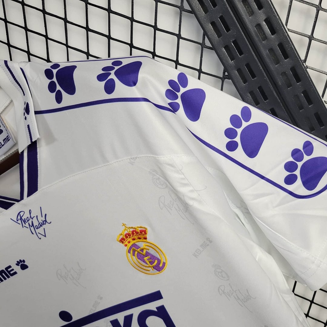 1994/1996 Real Madrid Retro Home Football Shirt