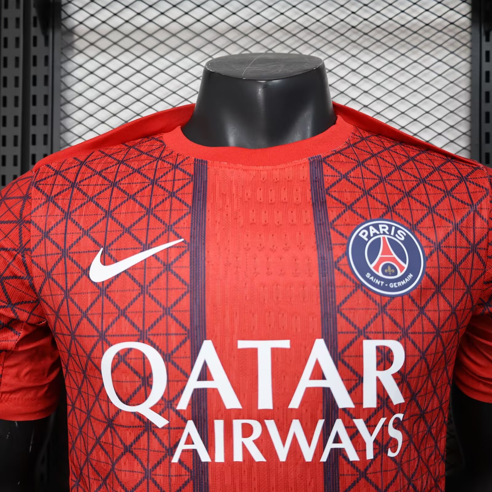 25/26 Paris pre match training red Jersey( Player Edition )