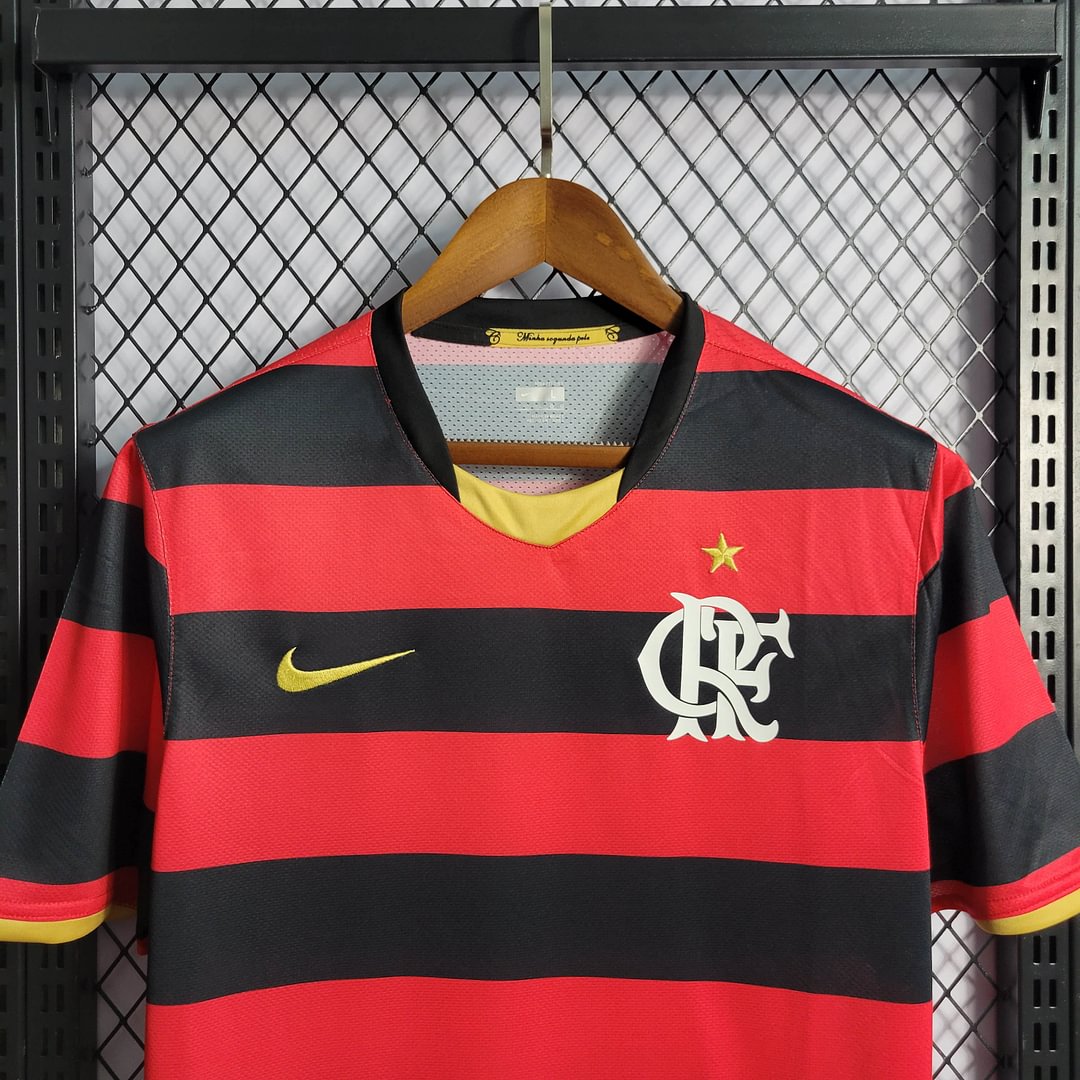 2008/2009 Flamengo Retro Home Football Shirt