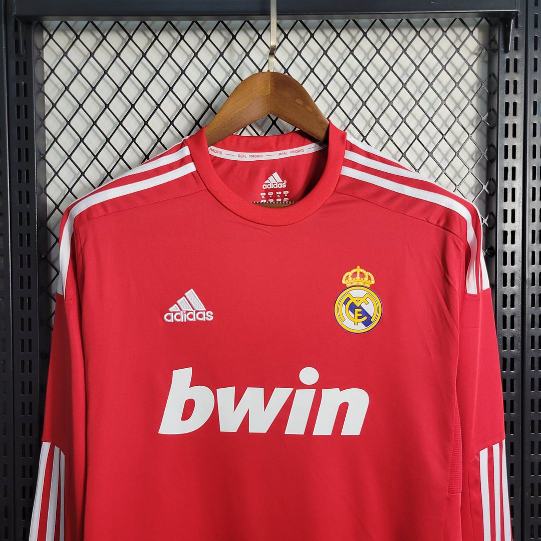 2011/2012 Real Madrid Retro Long Sleeve Third Away Football Shirt