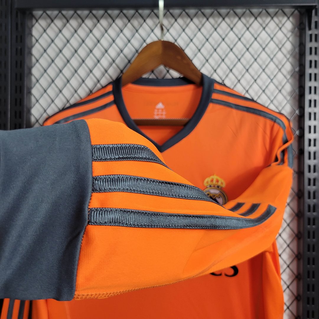 2013/2014 Real Madrid Retro Long Sleeve Third Away Football Shirt