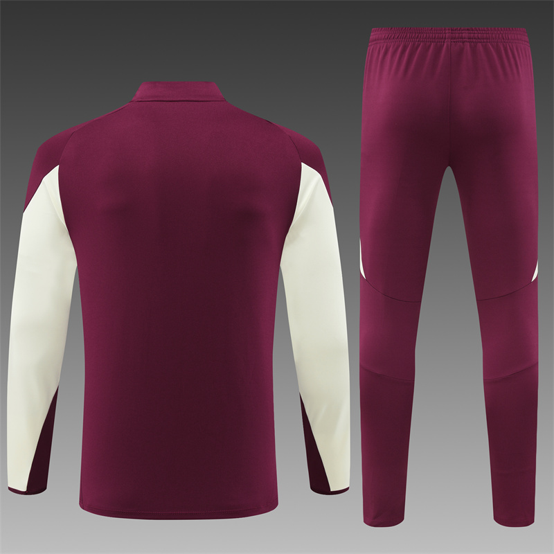 2024/2025 Bayern Pre-match Training Jujube Red Football Jersey For Player Edition