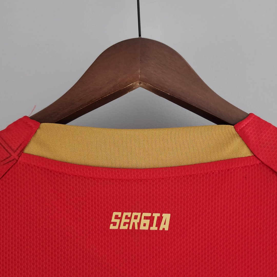 2022 Serbia Home Football Shirt(Fan version)