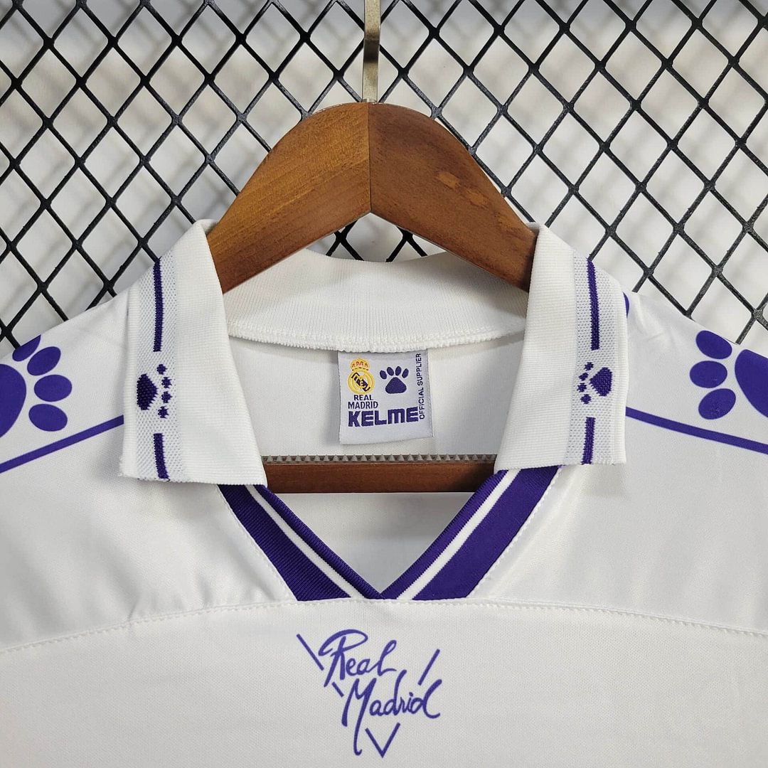 1994/1996 Real Madrid Retro Home Football Shirt