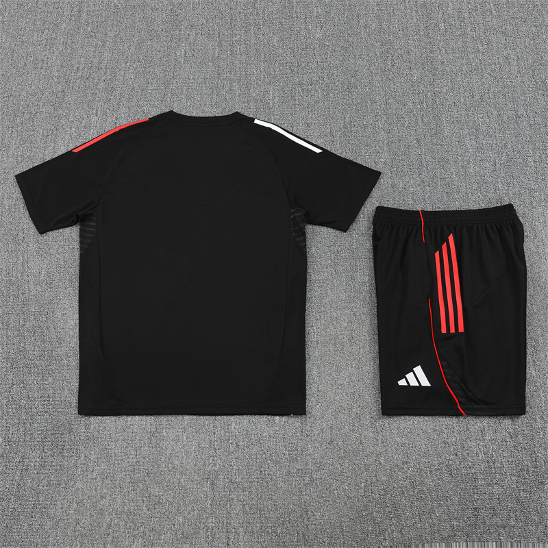 2025/2026 AFC Ajax Short Black sleeved training suit set