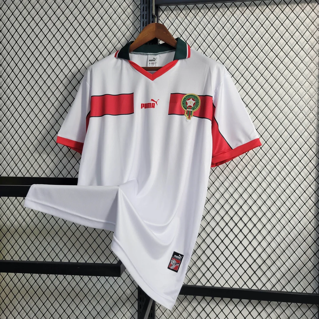 1998 Retro Morocco Away Football Shirt( Fans Edition )