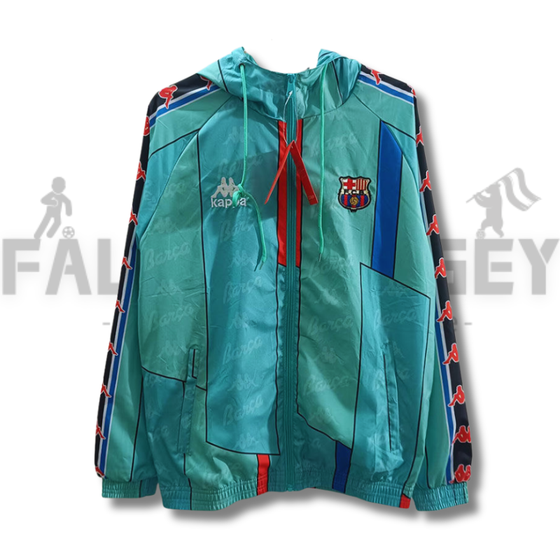 1996/1997 Retro Barcelona Windbreaker Football Shirt