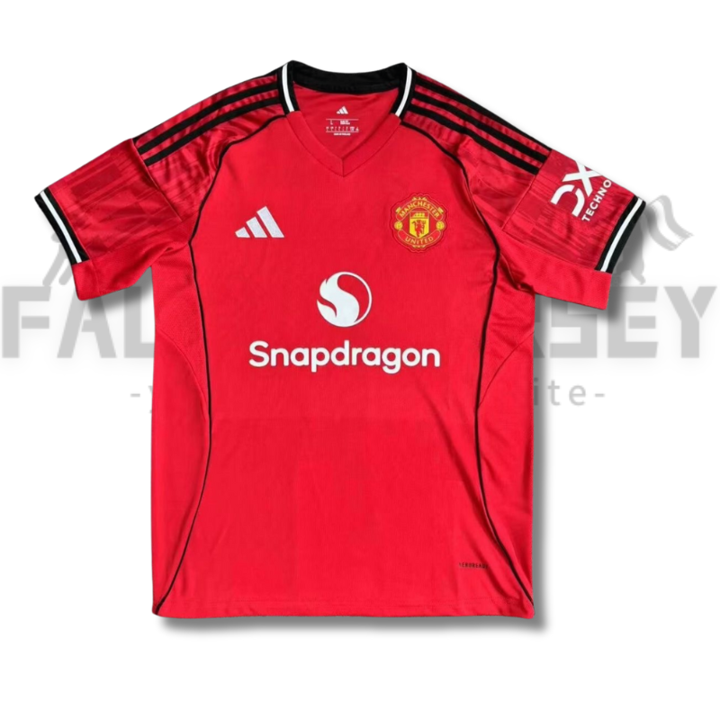 2025/2026 Manchester United Red Home Football Jersey( Fans Edition )