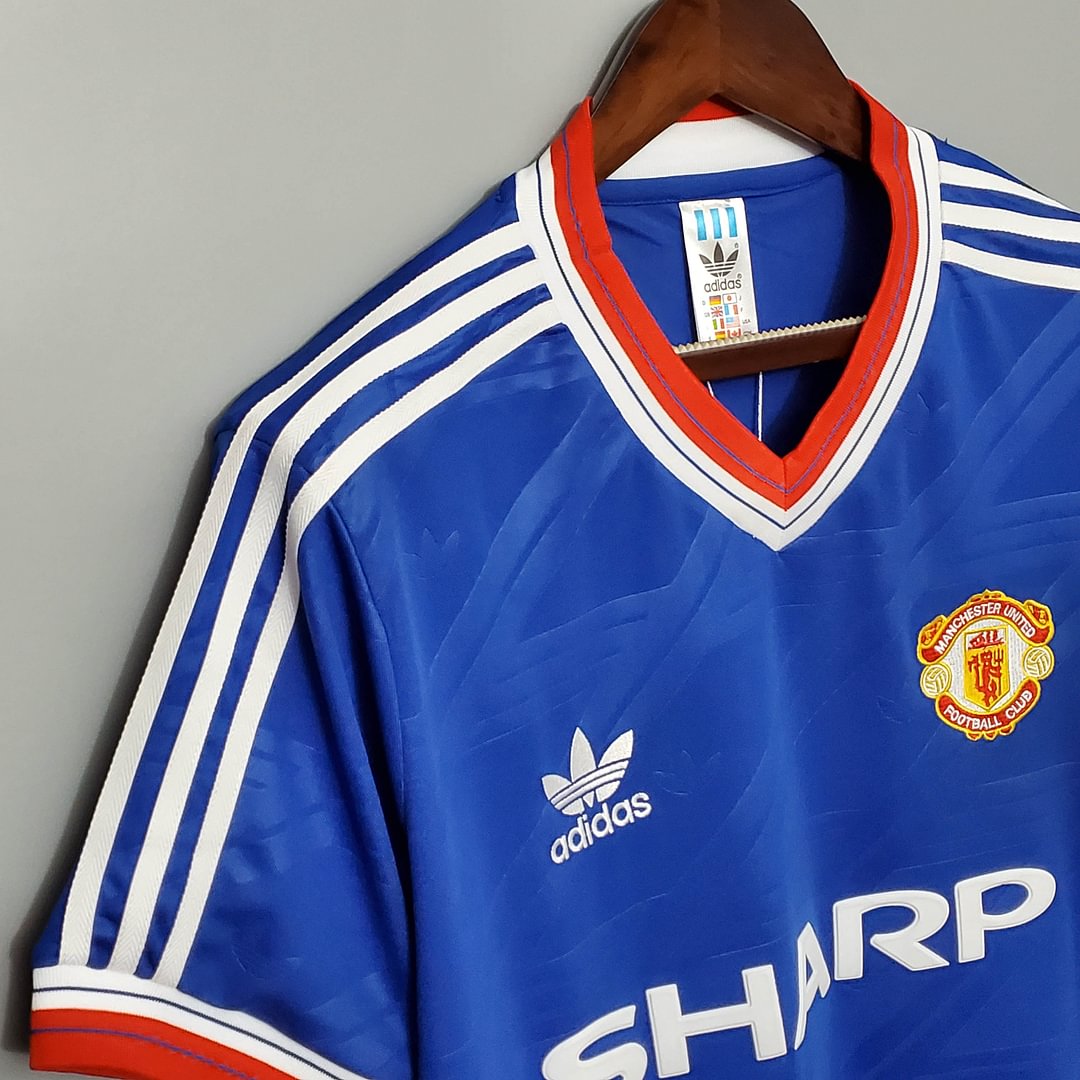 1986/1988 Manchester United Retro Third Away Football Shirt