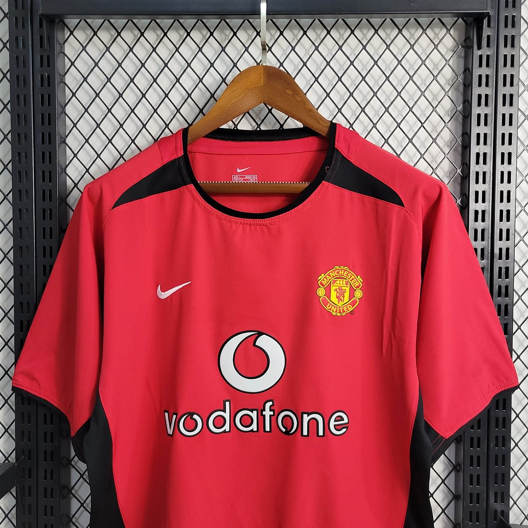 2002/2004 Manchester United Retro Home Football Shirt