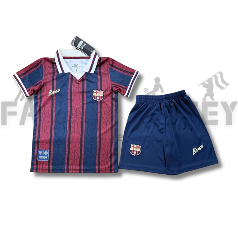 25/26 Barcelona Special Edition Football Jersey(For Kids)