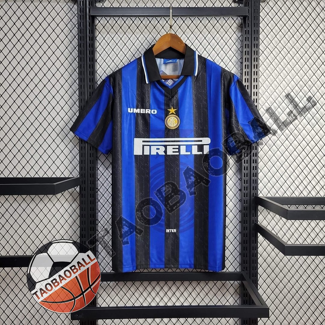 1997/1998 Retro Inter Milan Home Football Shirt