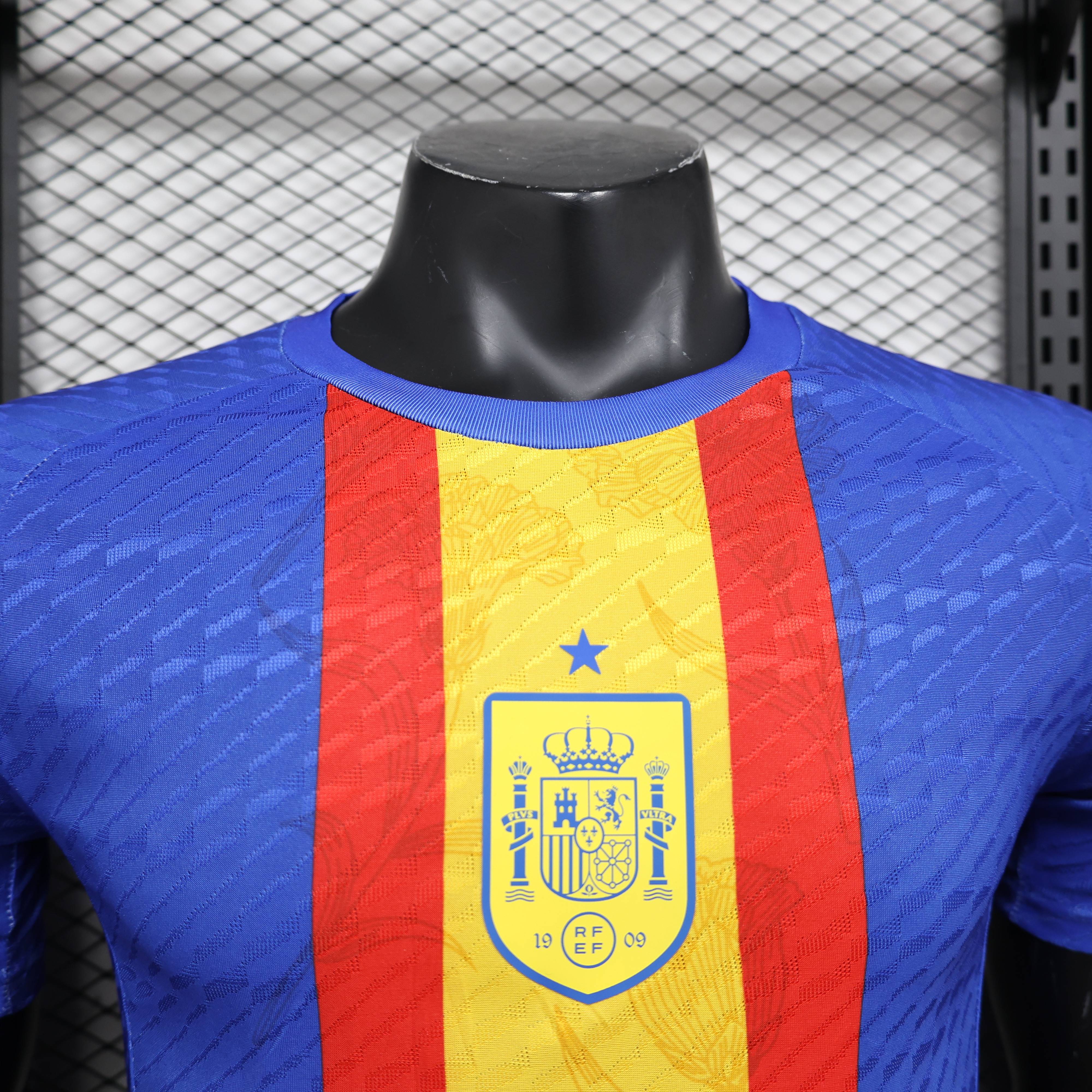 2024/2025 Spain Pre-Match Football Jersey( Player Edition)