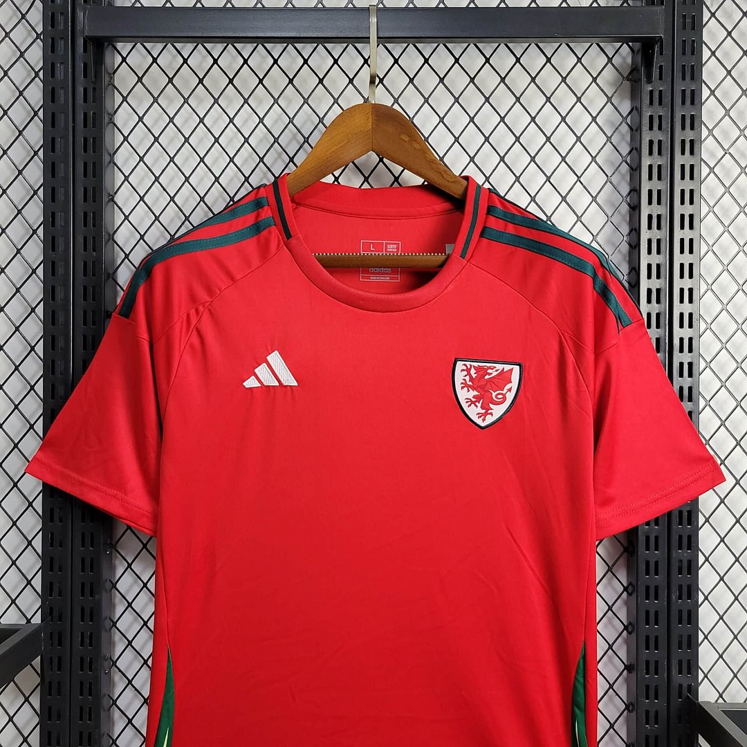 2024 Wales Home Football Shirt( Fans Edition )