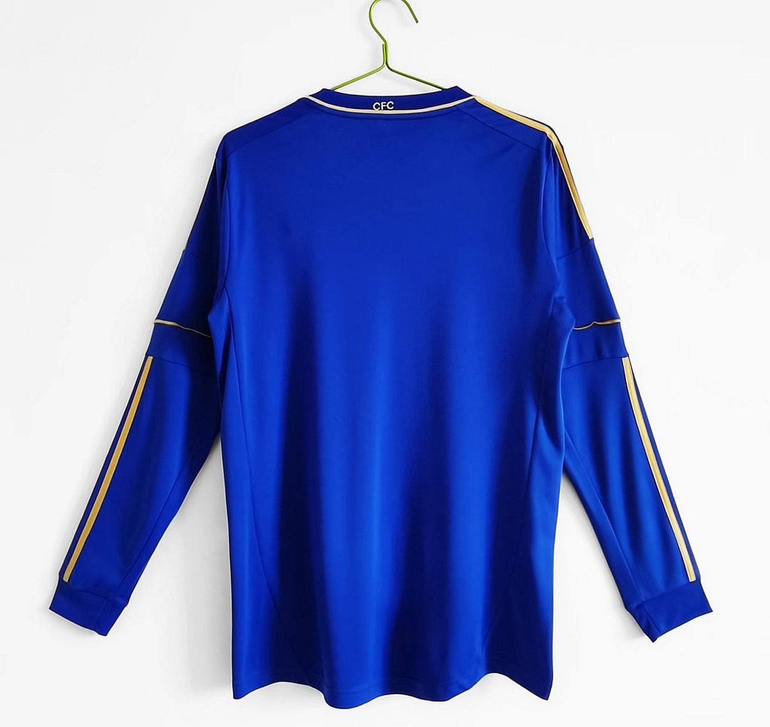 2012/2013 Chelsea Retro Home Long Sleeve Football Shirt