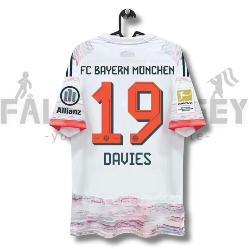 25/26 Bayern Munchen Away Muller Special Jersey(Fans version)