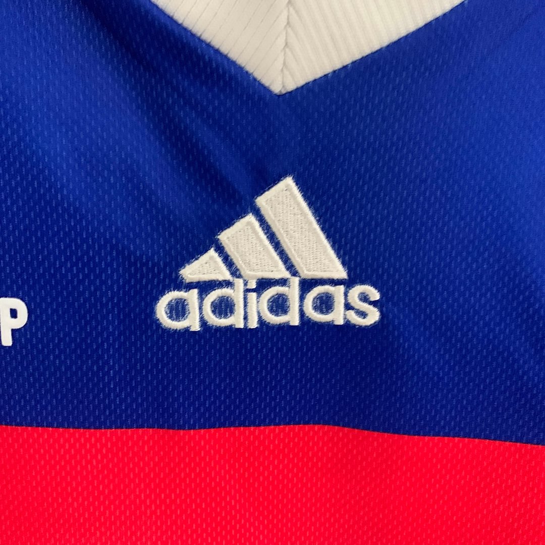 1998 France Retro Long Sleeve Home Football Shirt