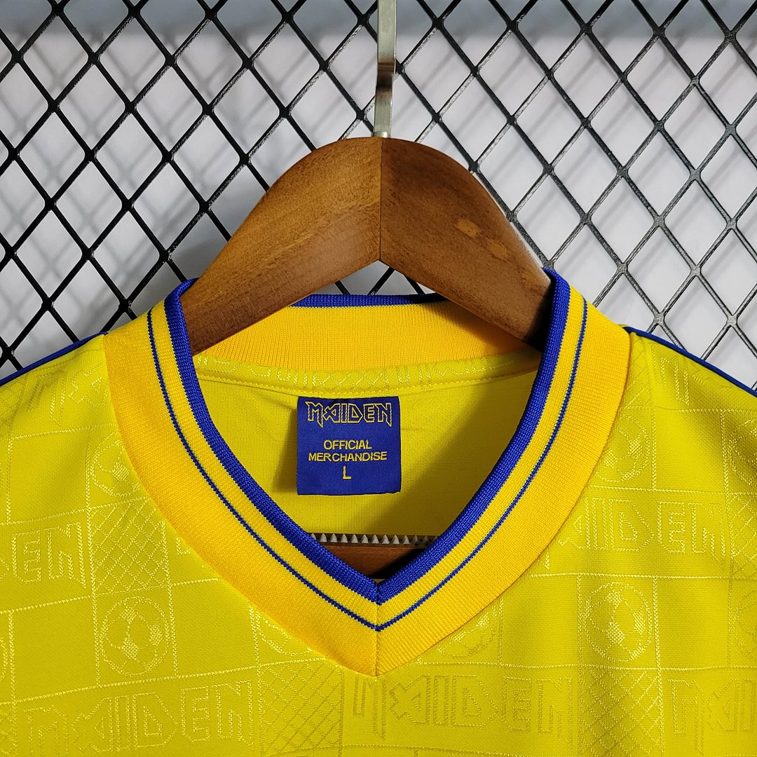 2008 Retro West Ham United Yellow Football Shirt( Fans Edition )