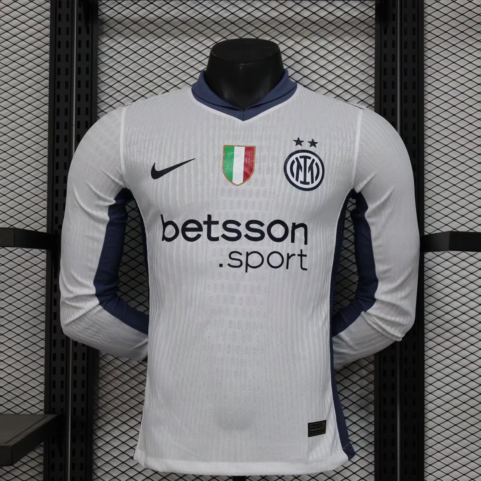 2024/2025 Inter Milan Long Sleeve Away Football Jersey
