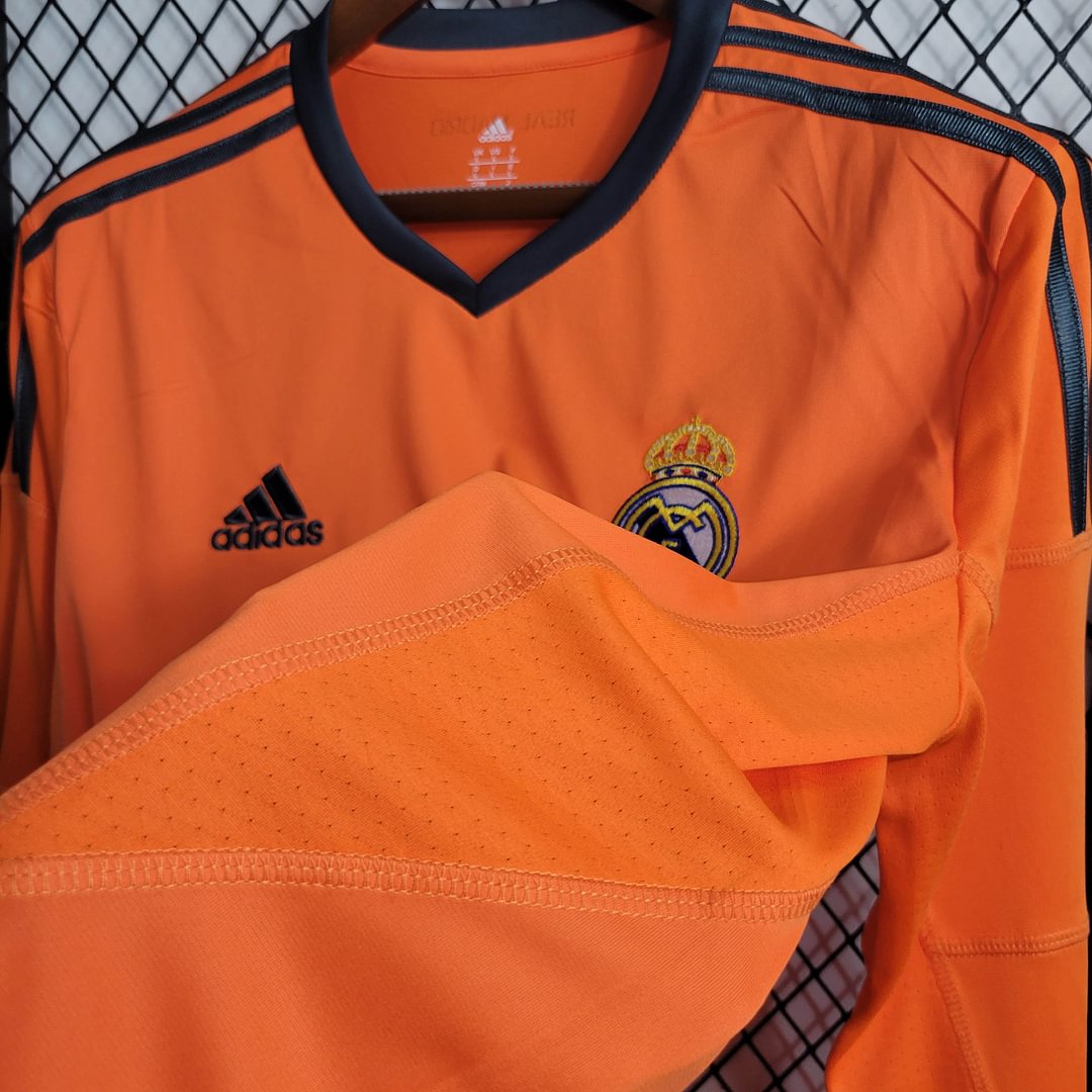 2013/2014 Real Madrid Retro Long Sleeve Third Away Football Shirt