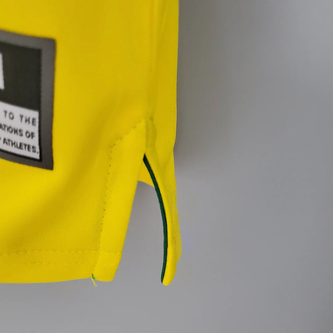 1998 Retro Brazil Home Football Shirt