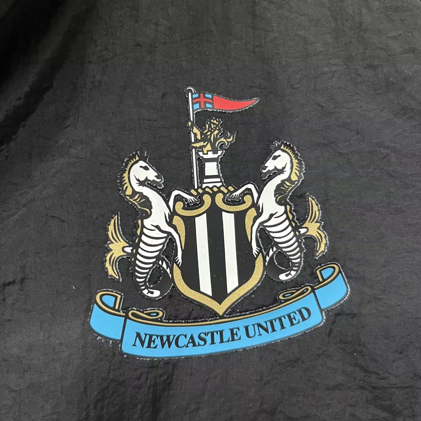 2024/2025 Newcastle Black Windbreaker Football Shirt