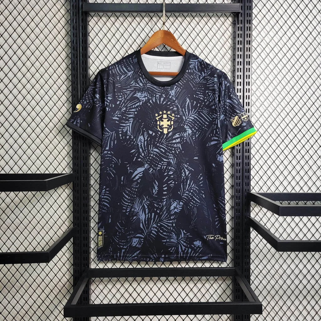 2023 Brazil Special Edition Black Football Shirt( Fans Edition )