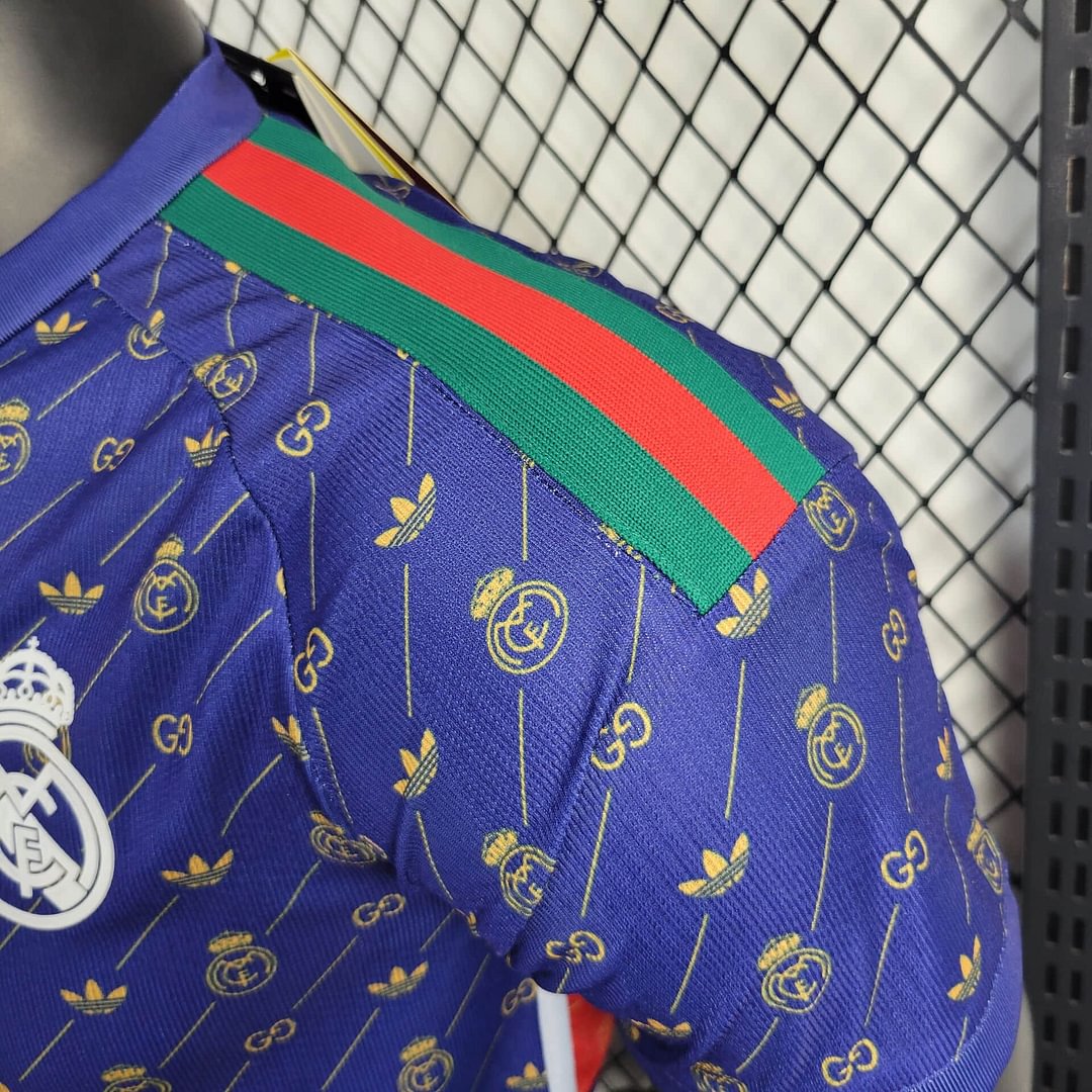 2024/2025 Real Madrid Gucci Special Edition Football Shirt For Player Version