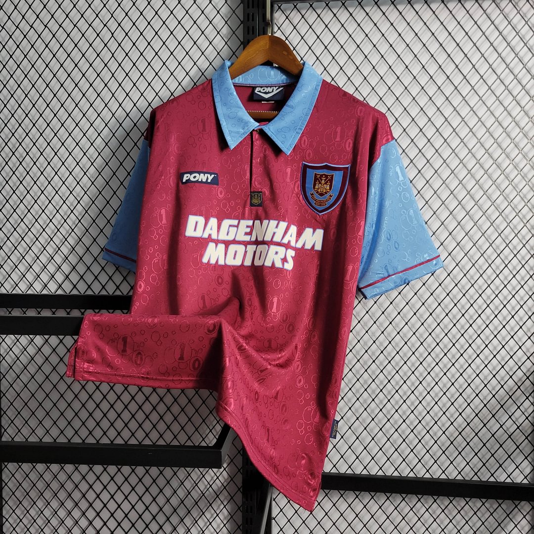 1995/1997 Retro West Ham United Home Football Shirt( Fans Edition )