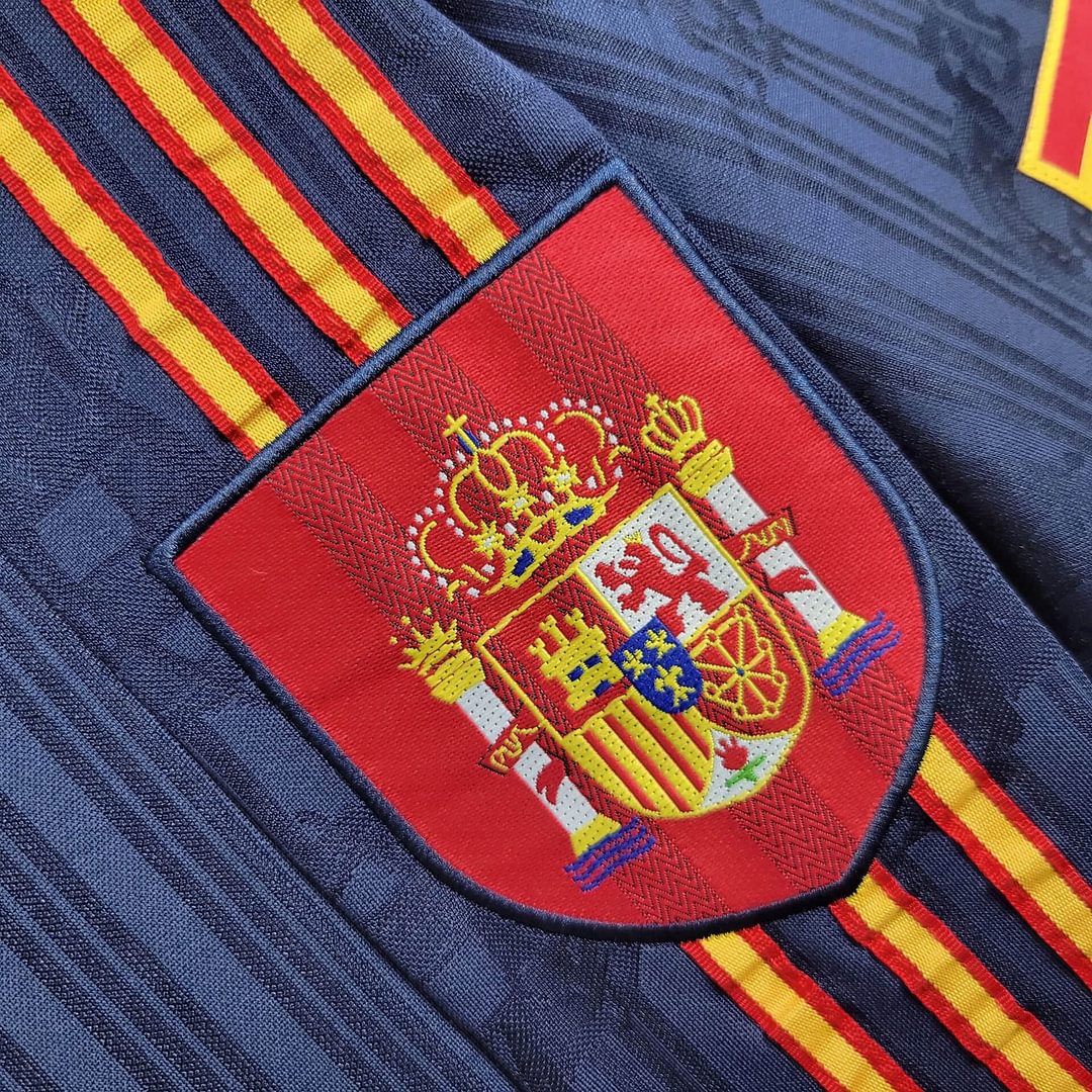 1996 Spain Retro Away Football Shirt