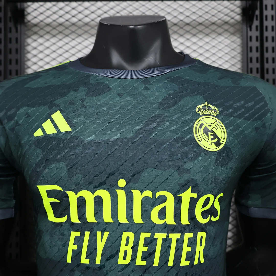 2024/2025 Real Madrid Green Special Edition Football Shirt For Player Version
